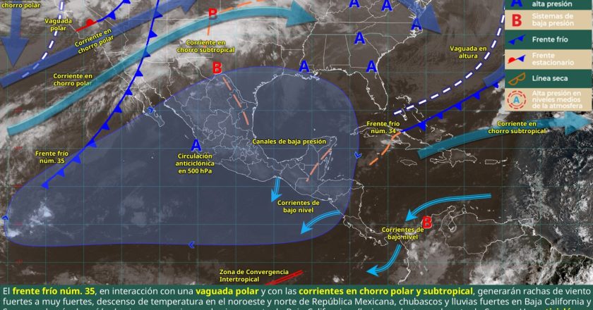 ¡AMBIENTE MUY CALUROSO Y RACHAS DE VIENTO EN EL PACÍFICO CENTRO ESTE 17 DE FEBRERO!