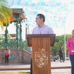 HÉCTOR SANTANA CONMEMORA EL DÍA DE LA BANDERA CON CEREMONIA CÍVICA