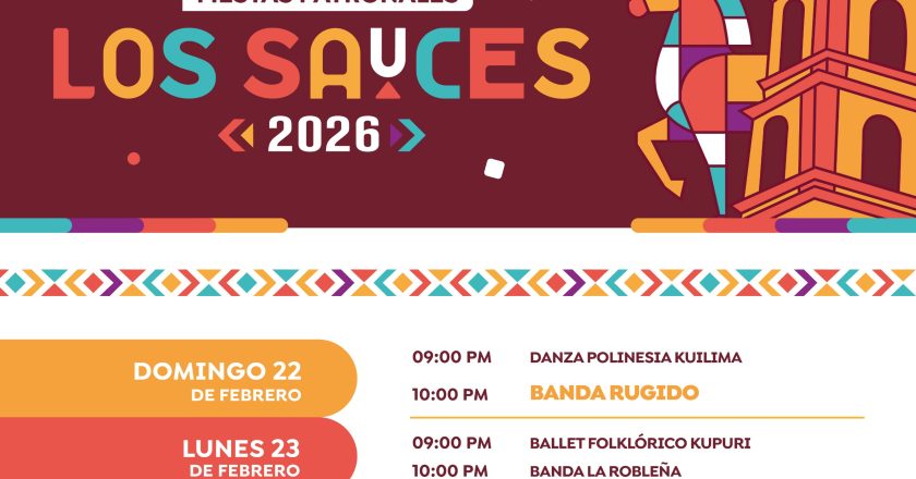 ¡LOS SAUCES CELEBRARÁ SUS FIESTAS PATRONALES 2026 CON GRAN AMBIENTE FAMILIAR!