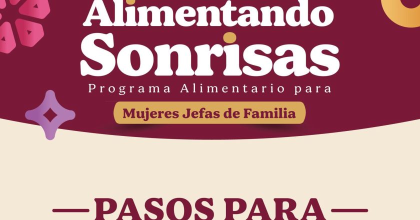 “ALIMENTANDO SONRISAS” APOYA A JEFAS DE FAMILIA EN TEPIC
