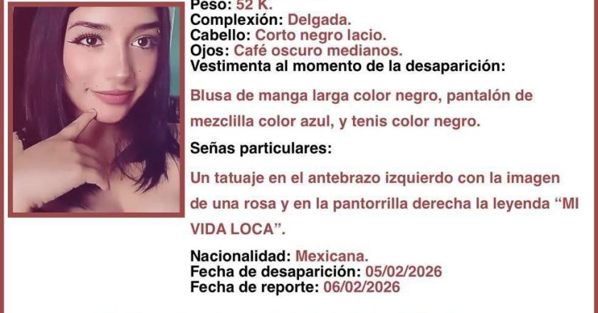 SE SOLICITA APOYO CIUDADANO PARA LOCALIZAR A ESTA PERSONA