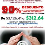 ¡APROVECHA EL 90% DE DESCUENTO EN EL REGISTRO DE TU MARCA!