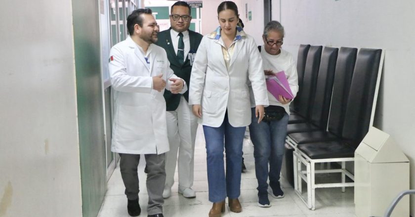 TITULAR DEL IMSS NAYARIT SUPERVISA SERVICIOS EN HGZ NO. 1