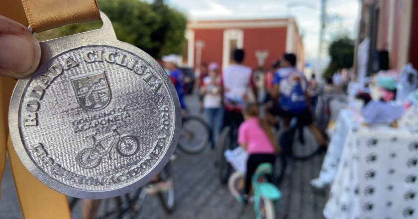 RODADA CICLISTA CON CAUSA EN ACAPONETA