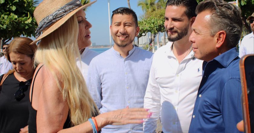 VALLARTA SIGUE EN PIE; LEMUS Y MUNGUÍA SUPERVISAN OBRAS EN EL MALECÓN