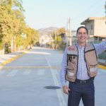 Héctor Santana ENTREGÓ NUEVA AVENIDA EN HIGUERA BLANCA; ANUNCIA MÁS OBRA Y AGUA PARA EL POBLADO