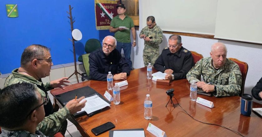 CONTINÚA SESIÓN PERMANENTE DE SEGURIDAD Y AVANZAN LABORES PARA RESTABLECER LA NORMALIDAD EN NAYARIT