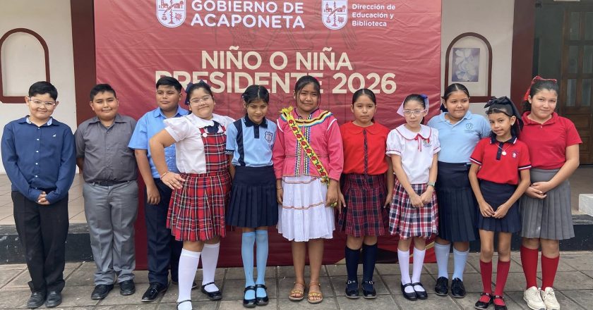 SE REALIZA EL CONCURSO “NIÑO O NIÑA PRESIDENTE MUNICIPAL 2026”