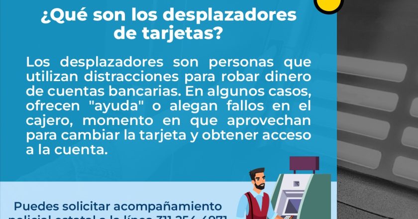 ¿SABES QUÉ SON LOS DESPLAZADORES DE TARJETAS? PROTÉGETE Y EVITA SER VÍCTIMA