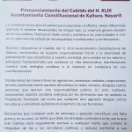¡EN XALISCO LA VIOLENCIA NO ES EL CAMINO! RESPETO, DIÁLOGO Y UNIDAD PARA CONSTRUIR JUNTOS