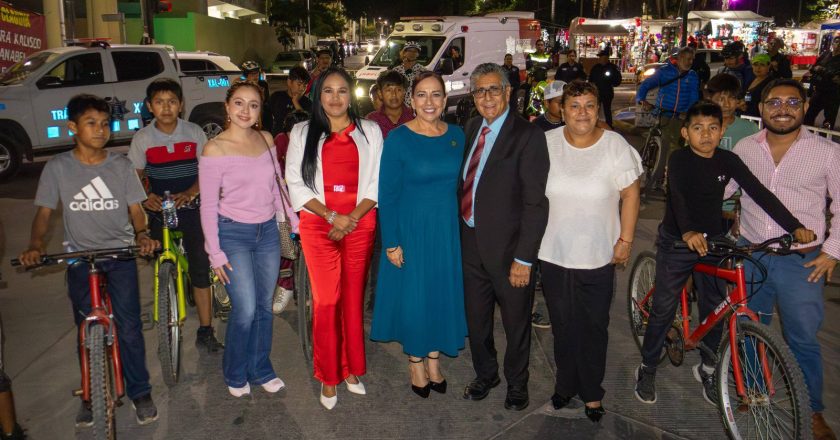 ¡BICI RUTA DEL MES DEL AMOR Y LA AMISTAD LLENA LAS CALLES DE XALISCO!