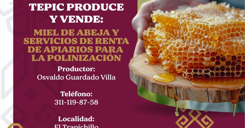 EN EL TRAPICHILLO PRODUCEN Y VENDEN MIEL 100% NATURAL; TAMBIÉN OFRECEN RENTA DE APIARIOS