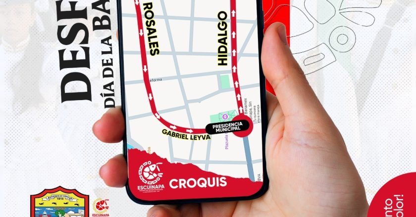 ¡INVITA EL GOBIERNO MUNICIPAL DE Escuinapa AL DESFILE DEL DÍA DE LA BANDERA!