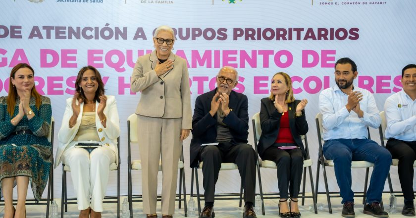 Miguel Ángel Navarro y Beatriz Estrada fortalecen la educación y la nutrición escolar