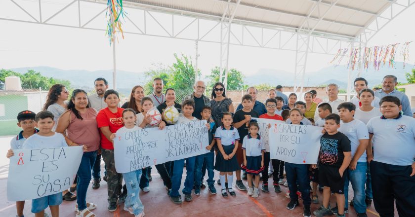 Gobierno de Nayarit fortalece bienestar infantil con obras en Ahuacatlán