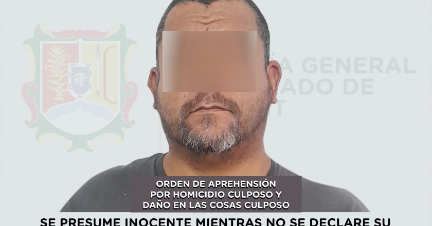 📢 #Boletín | DETENIDO POR HOMICIDIO CULPOSO Y DAÑO EN LAS COSAS CULPOSO