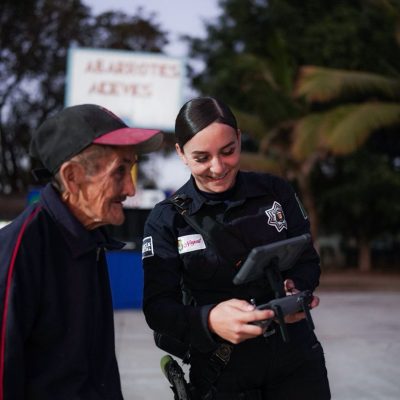 La Secretaría de Seguridad y Protección Ciudadana fortalece la cultura de la prevención en la colonia Puerta de la Laguna