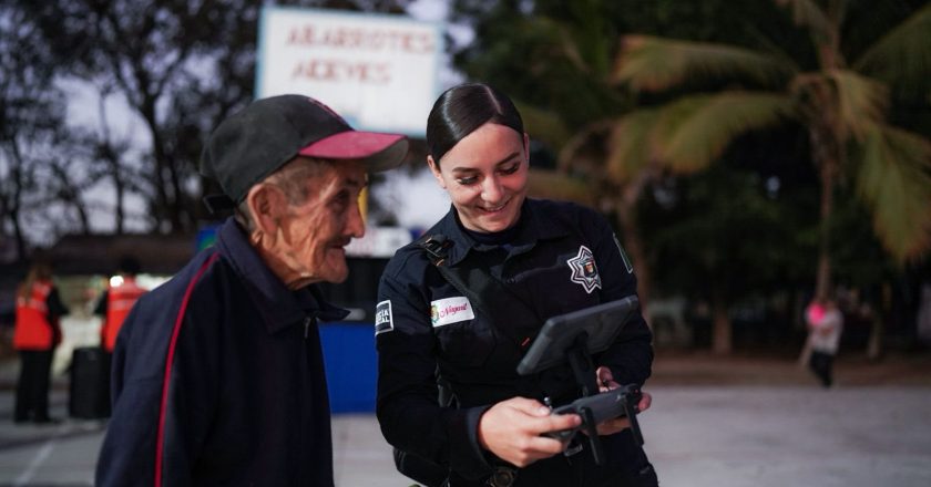 La Secretaría de Seguridad y Protección Ciudadana fortalece la cultura de la prevención en la colonia Puerta de la Laguna