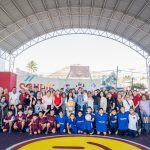 Una cancha más rehabilitada en Tepic para el disfrute de las familias.