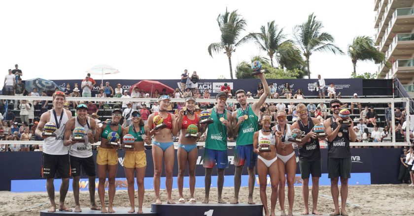 ÉXITO TOTAL EN EL TOUR MUNDIAL DE VOLEIBOL DE PLAYA NAYARIT 2026