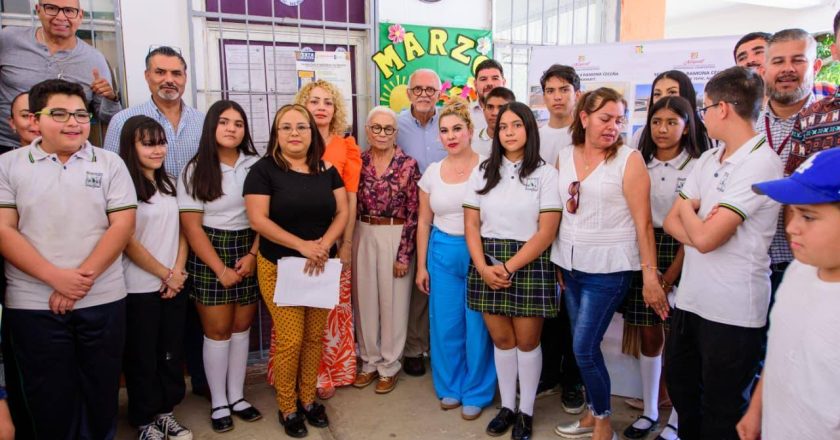 MEJORAS EN LA SECUNDARIA TÉCNICA NO. 4 RAMONA CECEÑA EN TEPIC