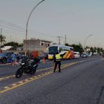 OPERATIVO VIAL EN BOULEVARD MATANCHEN POR COMPETENCIA “AGUAS ABIERTAS”