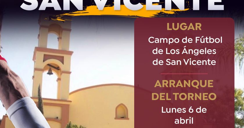¡LANZAN TORNEO DE BARRIOS EN SAN VICENTE PARA IMPULSAR EL DEPORTE Y LA CONVIVENCIA!
