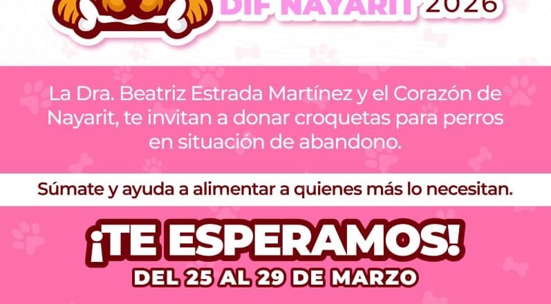 ¡SÚMATE AL CROQUETÓN DIF NAYARIT 2026 Y CAMBIA VIDAS!