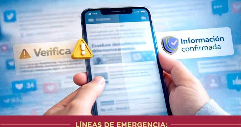 Miguel Ángel Navarro Quintero LLAMA A INFORMARSE EN CANALES OFICIALES Y REPORTAR EMERGENCIAS