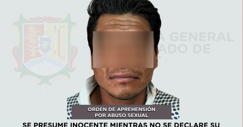 CAPTURADO PROBABLE RESPONSABLE DE ABUSO SEXUAL