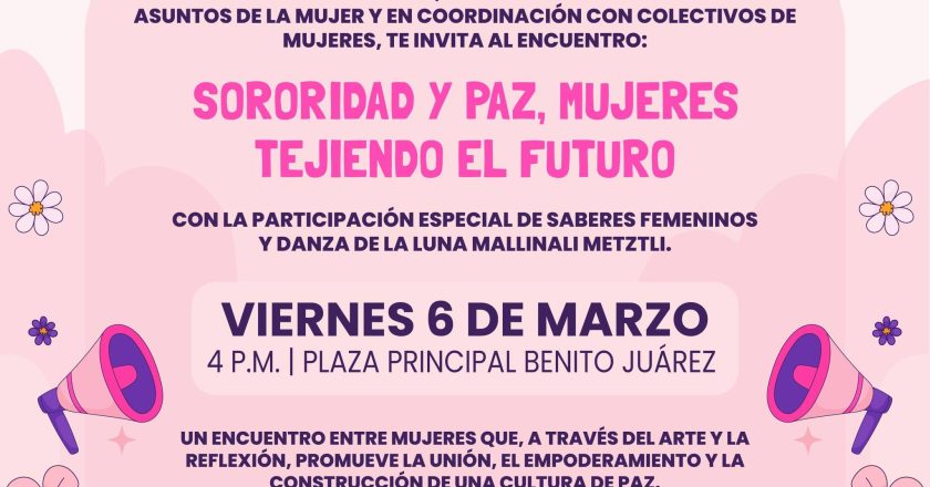 SORORIDAD Y PAZ: MUJERES TEJIENDO EL FUTURO EN XALISCO
