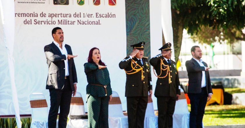 INAUGURAN PRIMER ESCALÓN DEL SERVICIO MILITAR NACIONAL EN XALISCO