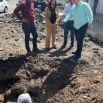 SUPERVISAN OBRAS EN MAGNOLIA Y 8 DE JULIO EN XALISCO