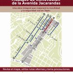 GOBERNADOR MIGUEL ÁNGEL NAVARRO QUINTERO PRESENTA RUTAS ALTERNAS POR OBRAS EN AVENIDA JACARANDAS