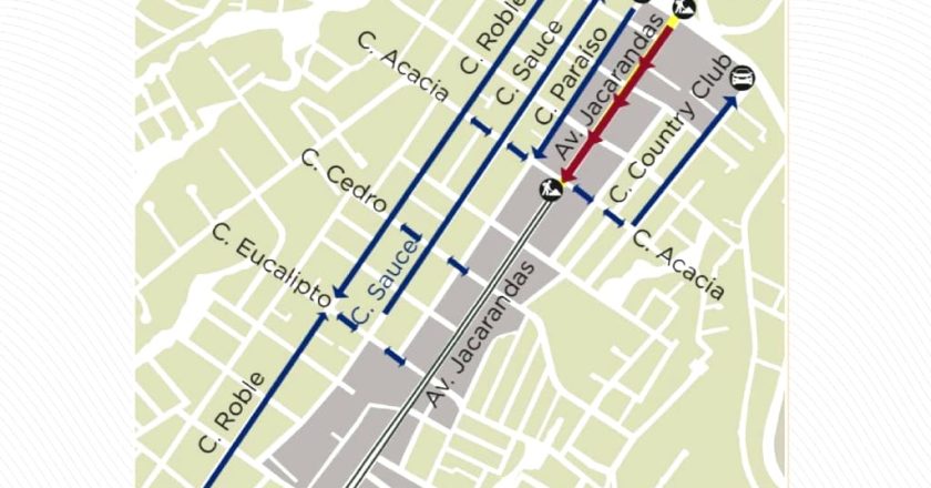 GOBERNADOR MIGUEL ÁNGEL NAVARRO QUINTERO PRESENTA RUTAS ALTERNAS POR OBRAS EN AVENIDA JACARANDAS