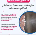 ¡VACÚNATE CONTRA EL SARAMPIÓN! PROTÉGETE Y PROTEGE A TU FAMILIA