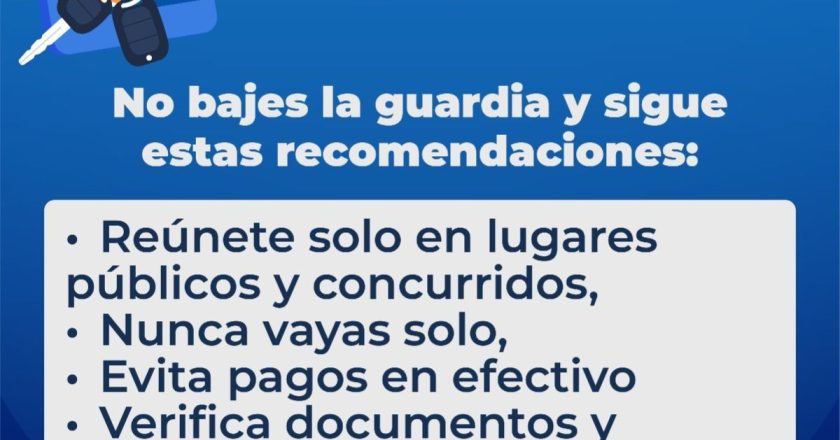 ALERTA AL COMPRAR O VENDER AUTOS EN REDES: EVITA SER VÍCTIMA DE FRAUDE