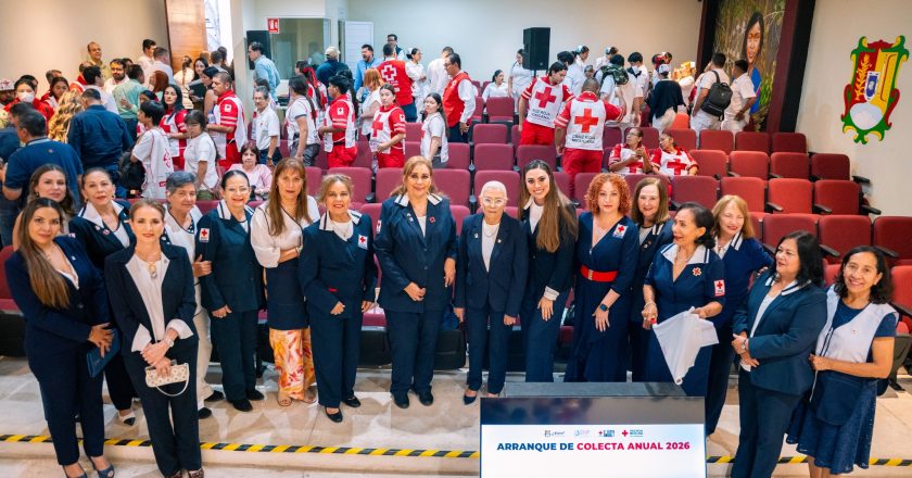 ARRANCA COLECTA ANUAL 2026 DE LA CRUZ ROJA EN NAYARIT CON APOYO DEL GOBIERNO ESTATAL
