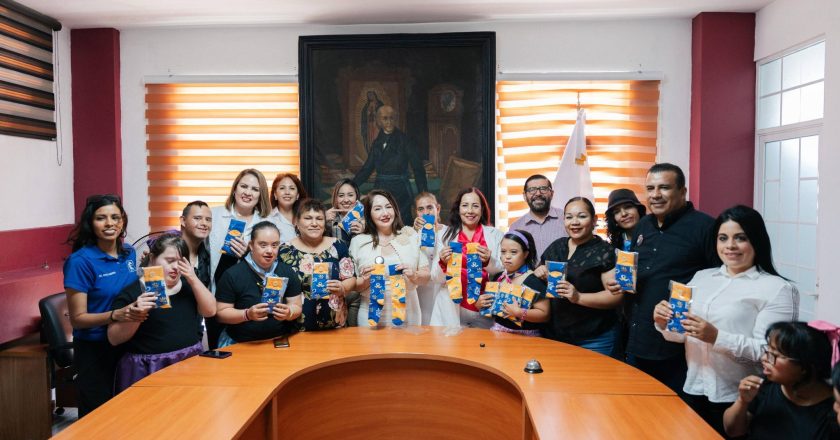 CONMEMORAN EL DÍA DEL SÍNDROME DE DOWN CON VISITA A PRESIDENCIA