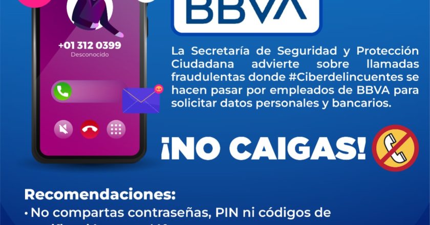 ALERTA DE FRAUDE TELEFÓNICO: NO COMPARTAS TUS DATOS BANCARIOS