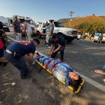 ¡APARATOSO ACCIDENTE EN LA FEDERAL 15 DEJA CINCO PERSONAS LESIONADAS!