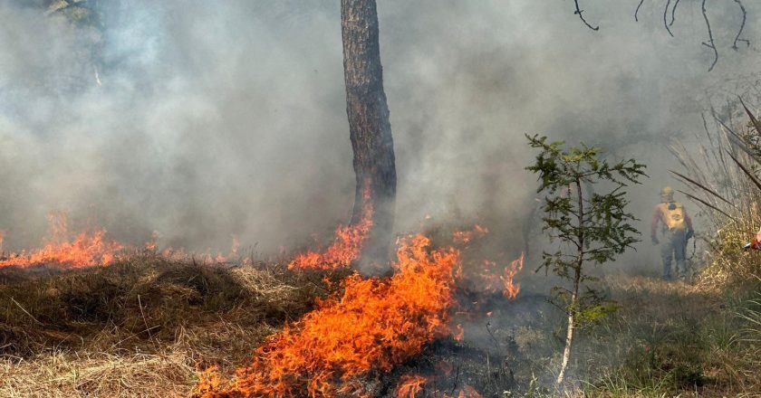 AVISO: QUEMA CONTROLADA EN MESA DE LA ROSA, XALISCO
