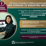 ¡NO PIERDAS TU REGISTRO ANTE EL IMSS! PRESENTA TUS CONSTANCIAS 2025