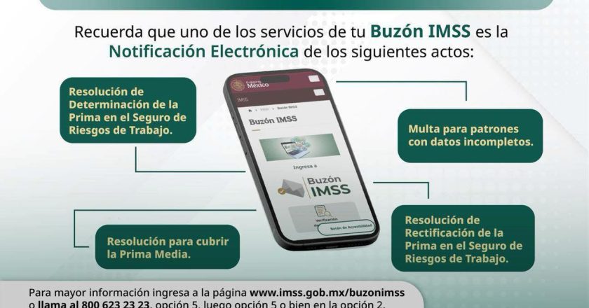 ¡PATRÓN! INFÓRMATE CON TU BUZÓN IMSS Y RECIBE NOTIFICACIONES IMPORTANTES
