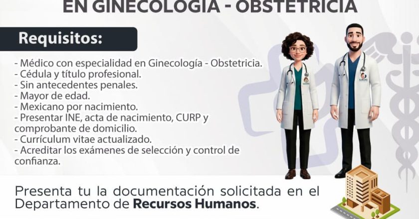 CONVOCATORIA: FISCALÍA DE NAYARIT BUSCA MÉDICO ESPECIALISTA EN GINECOLOGÍA Y OBSTETRICIA