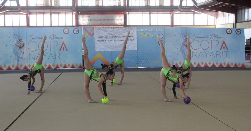 SE REALIZA EL ESTATAL DE GIMNASIA RÍTMICA EN NAYARIT