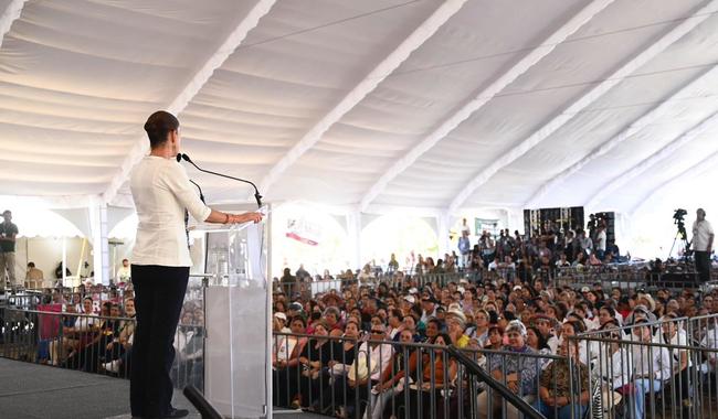 Vamos a seguir apoyando al pueblo de Cuba; el Humanismo es la esencia de las y los mexicanos: Presidenta Claudia Sheinbaum en Nayarit