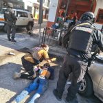 Detienen a sujeto tras persecución por agresión con arma blanca en el Centro de la ciudad