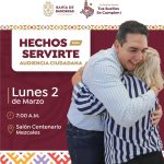 Héctor Santana encabezará Audiencia Ciudadana en Mezcales