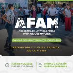 ¡Muévete y mantente activo! Llega el programa AFAM para adultos mayores